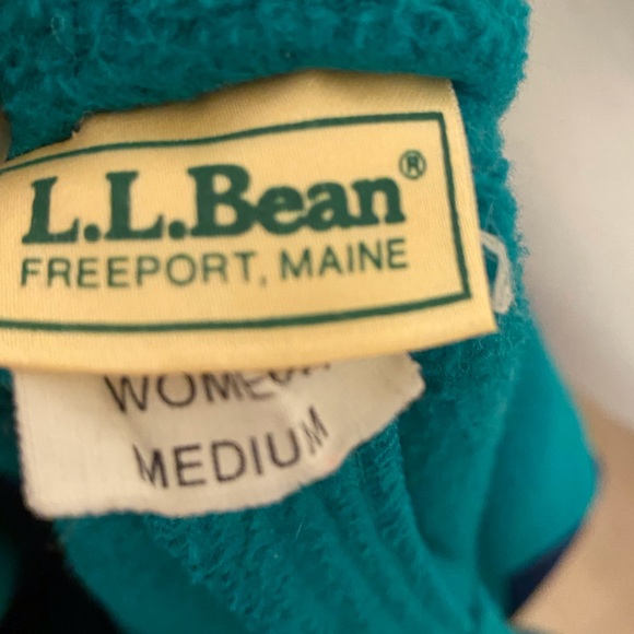 LL bean fleece zip up - Picture 2 of 4